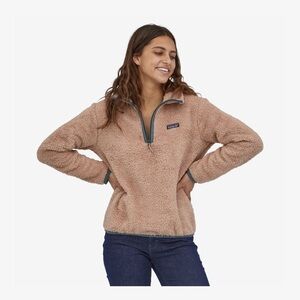 Patagonia Los Gatos Quarter Zip Fleece Pampas Tan
